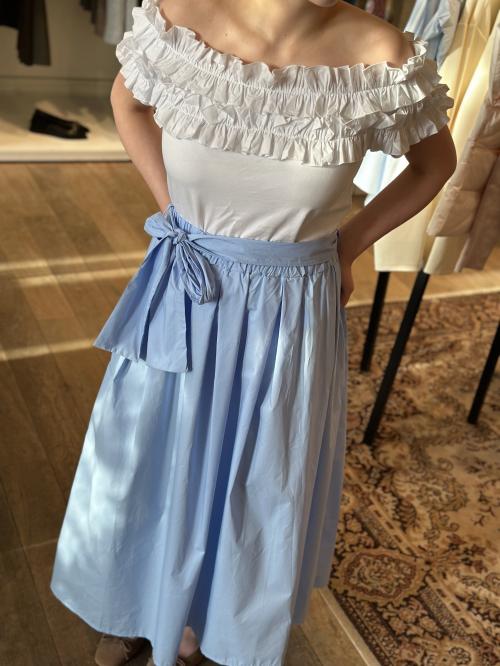 Ylva Light Blue Skirt  |  Ylva Light Blue Skirt fra Simplicity New York