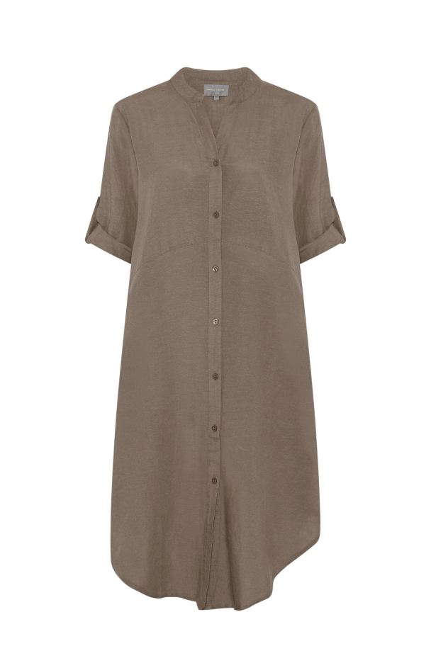 Marc Lauge Lea kjole i linblanding