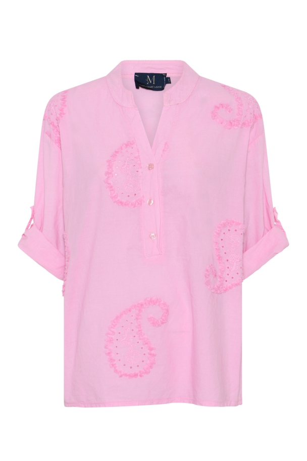 M Jeans Paisley raw bluse - Image 3