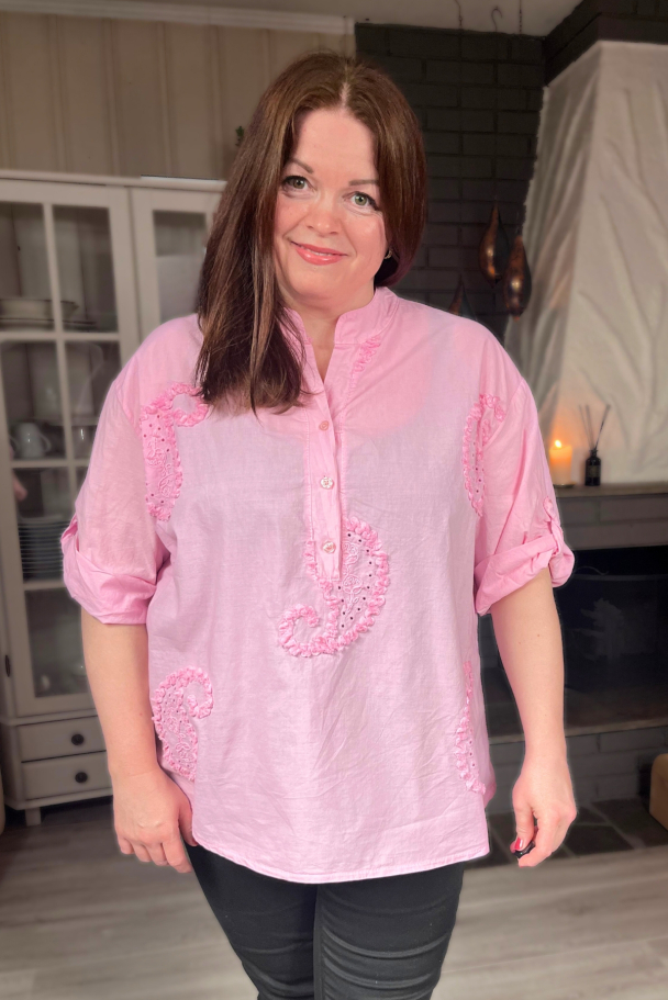 M Jeans Paisley raw bluse - Image 4