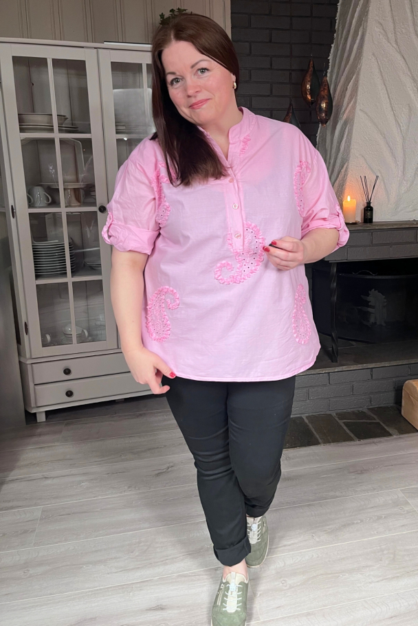 M Jeans Paisley raw bluse - Image 5