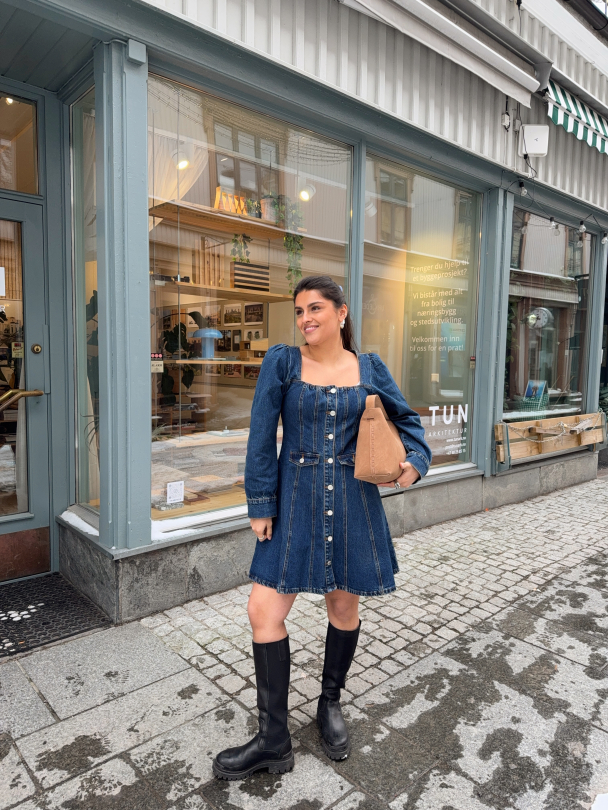 Samia Denim Dress  - Image 2