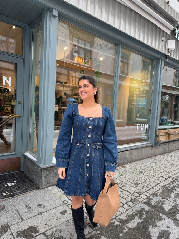 Samia Denim Dress  - Image 3
