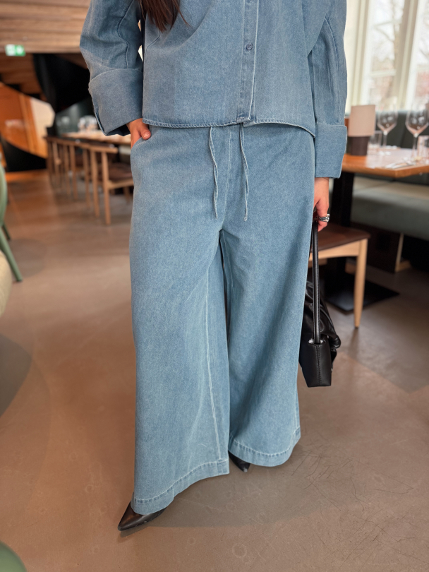 Atari Denim Pants - Chambray Blue  - Image 1