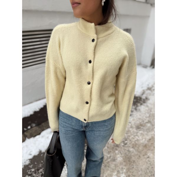 Alpha short cardigan - Frozen Dew Melange