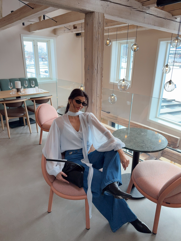 Zurina Blouse - Blue Finch  - Image 6