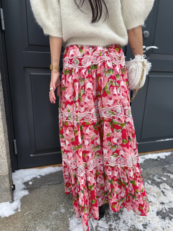 Cotton Slub Skirt - Romance   - Image 3