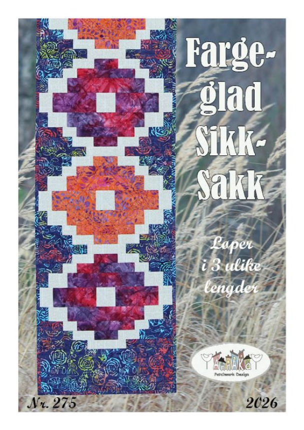 Anna`Ka- Fargeglad sikk-sakk