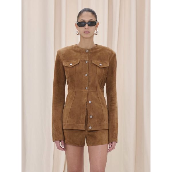 Temple Suede Chocolate