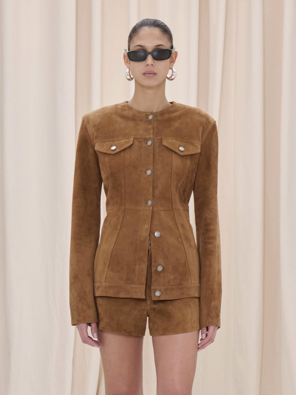 Temple Suede Chocolate - Image 1