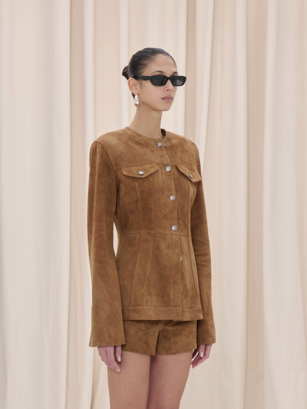 Temple Suede Chocolate - Image 4
