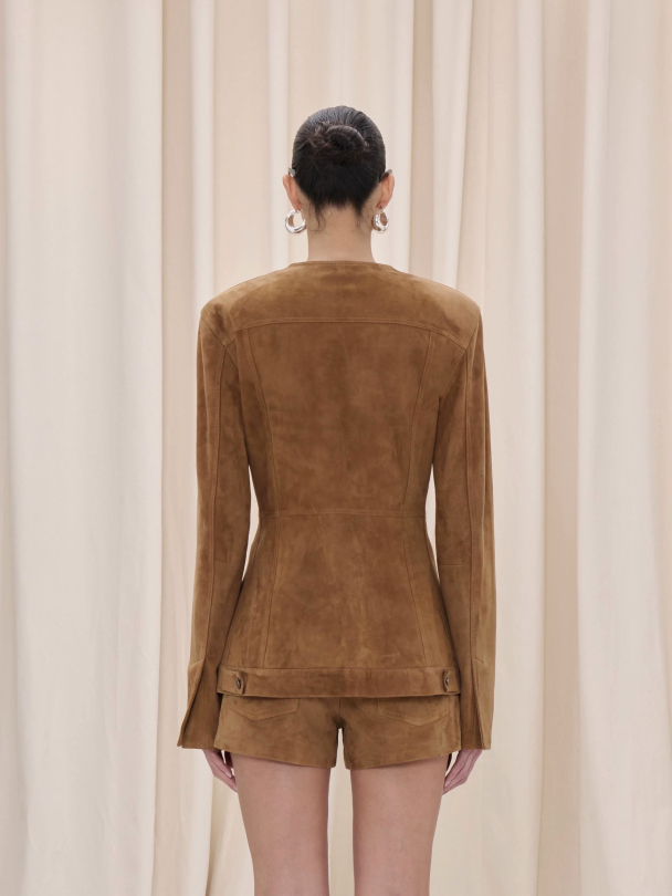 Temple Suede Chocolate - Image 5