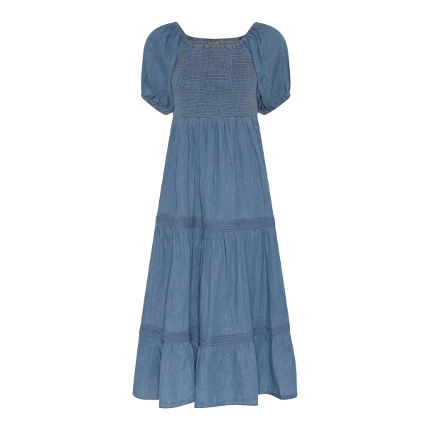 Marc Lauge Bea smock denimkjole - Image 2