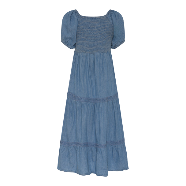 Marc Lauge Bea smock denimkjole - Image 3