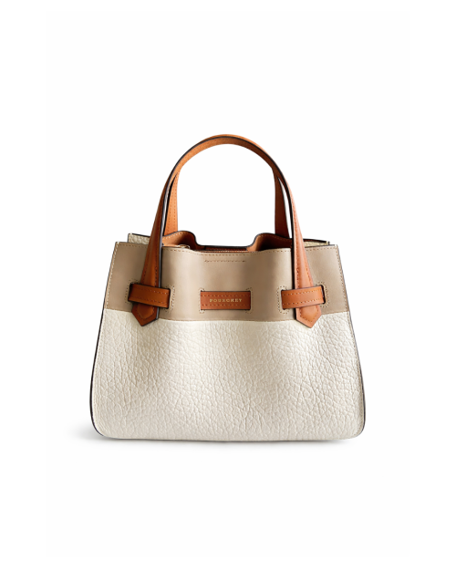 Cowhide leather size large satchel