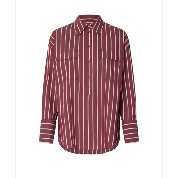 Bea Oversize Shirt - Anemone/Stripe 