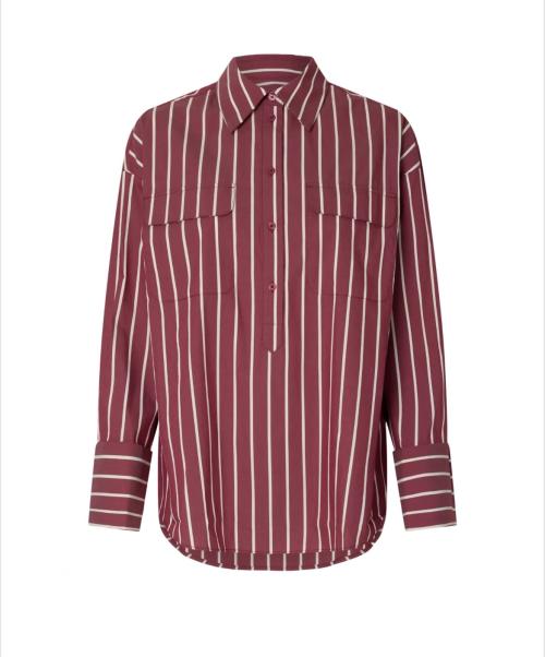 Bea Oversize Shirt - Anemone/Stripe 