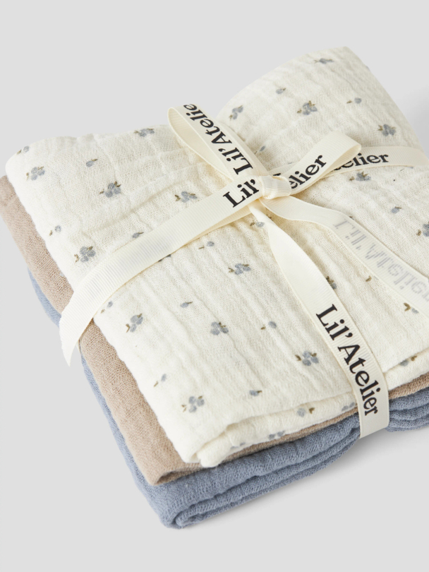 NBNISLEYS 3PACK NAPPIES LIL NOOS - Image 1