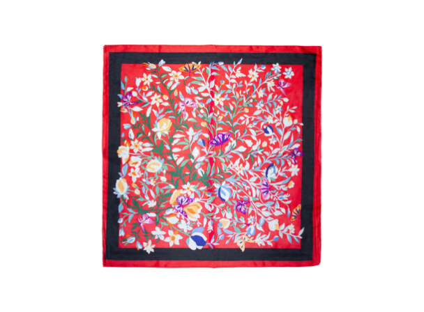 Skjerf Firkantet "Bunadslook" Rød 773145 - Image 2