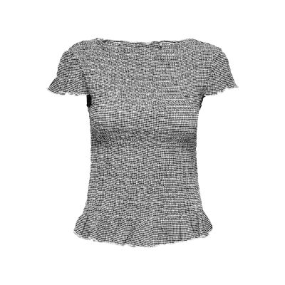 ONLCELLE CAP SMOCK BOATNECK TOP JRS