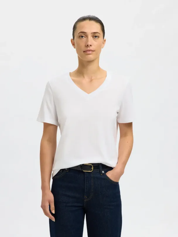 Essential V-Neck Tee - Image 3