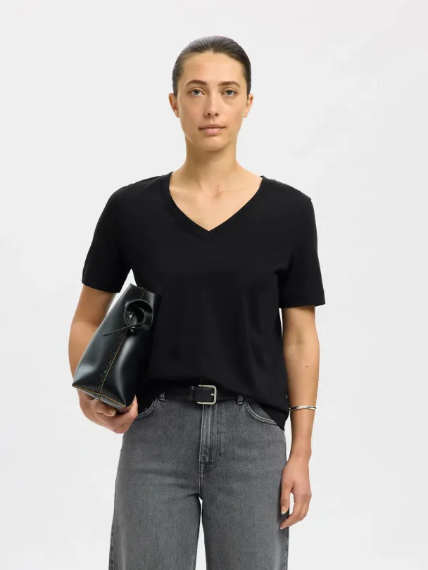 Essential V-Neck Tee - Image 3