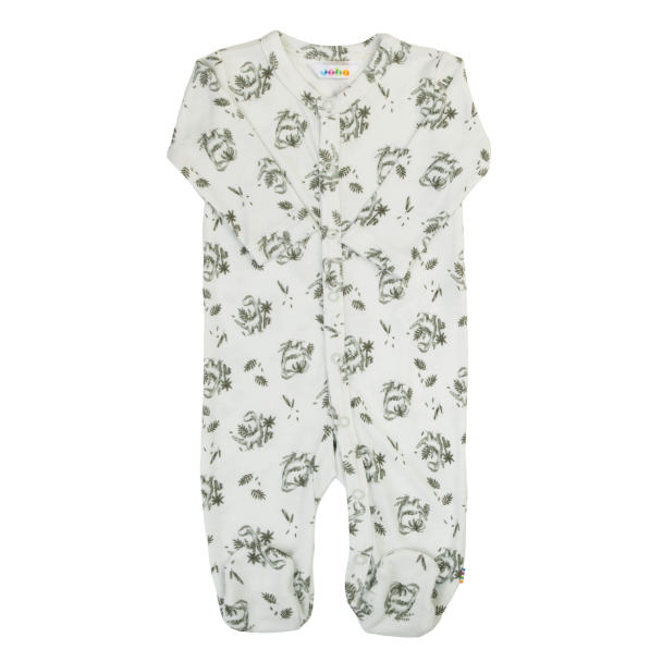 Jumpsuit m/fot Bambus Dino - Mynte