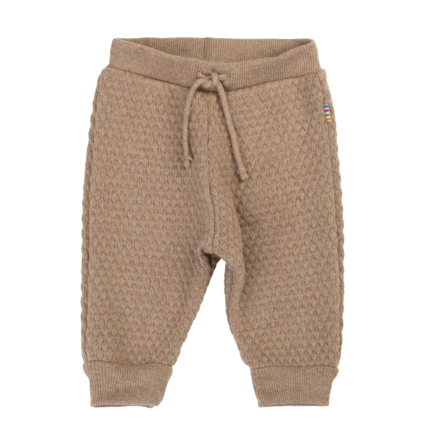 Bukse Cotton Knit - Mørk Beige