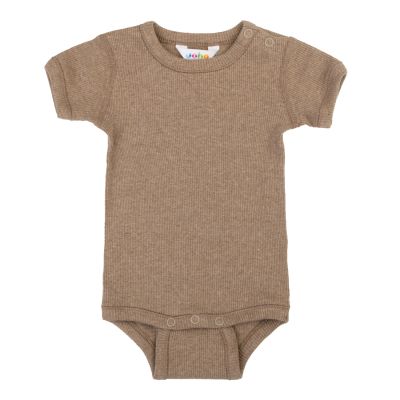 Body T-skjorte Rib - Mørk Beige
