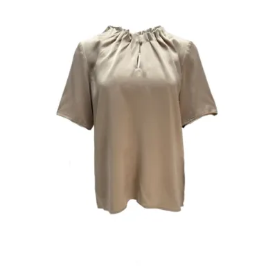 Amuse Linda Silkebluse, Canvas