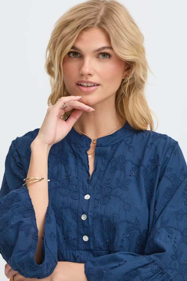 SBLucky kjole, navy - Image 6