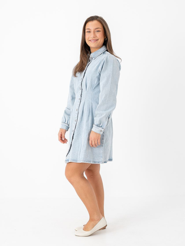 VISol denimkjole, blå - Image 2