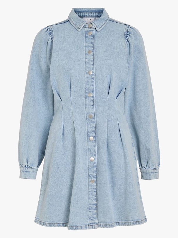 VISol denimkjole, blå - Image 1