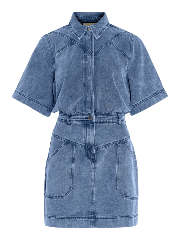 Roumora denimkjole, blå