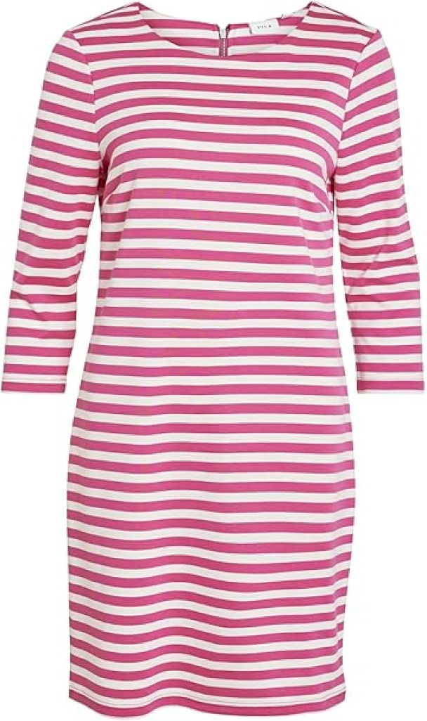 VINinny O-neck dress, rosa - Image 5