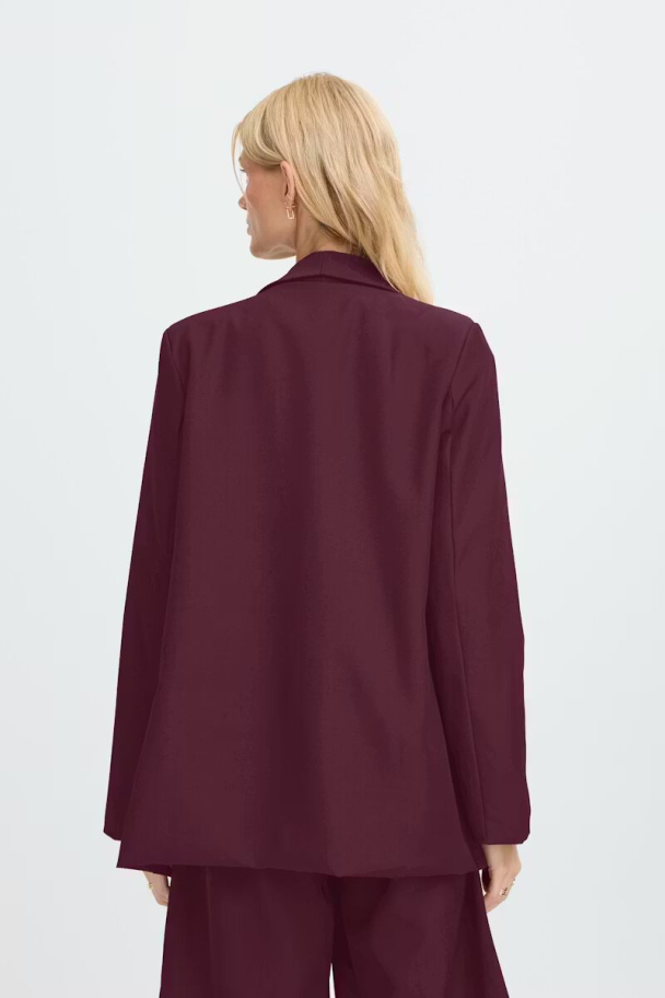 SBGlorius blazer, burgunder - Image 2