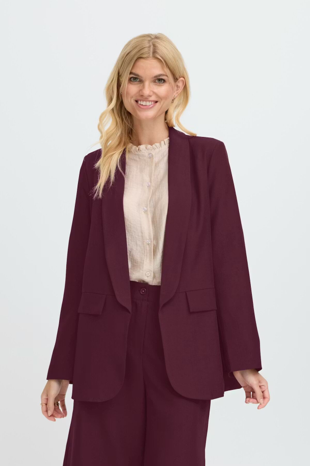 SBGlorius blazer, burgunder - Image 1