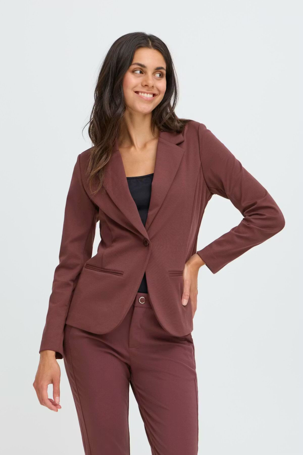 FRZablazer blazer, burgunder - Image 1