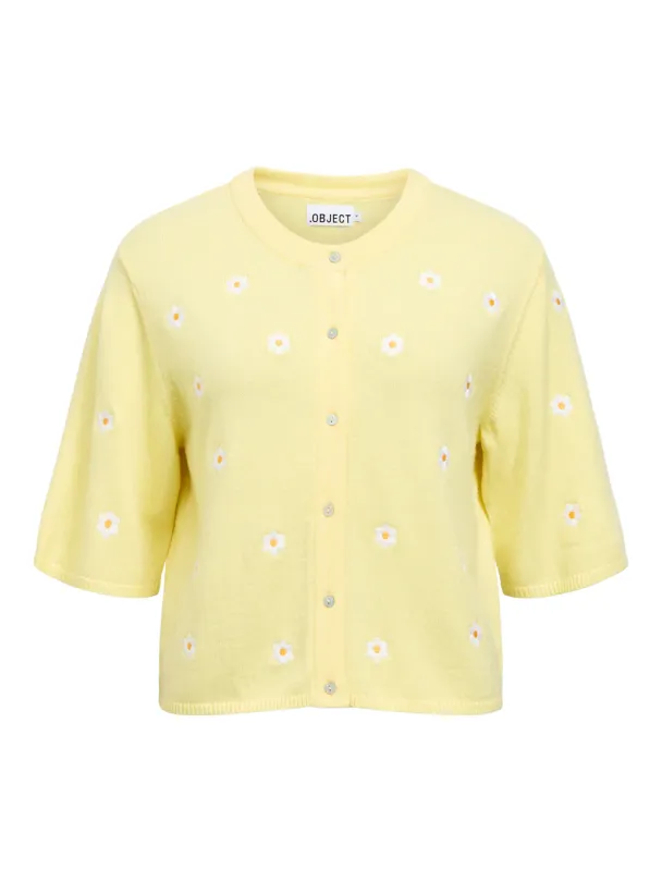 OBJThess cardigan, gul - Image 2