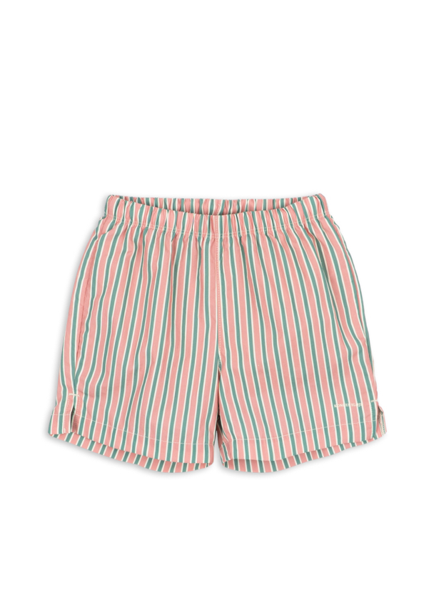 Asnou Swim Shorts - Blush Stripe - Image 1