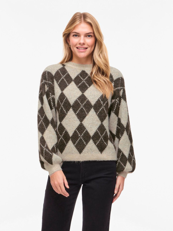 VIKarley knit pullover, brun - Image 7