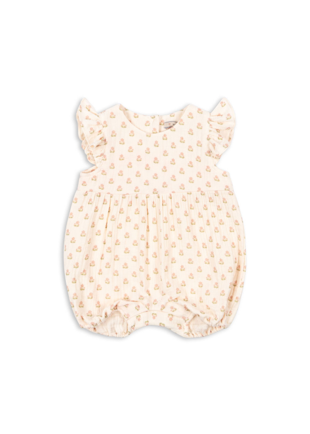 Coco Frill Romper - Carta Rosa - Image 1