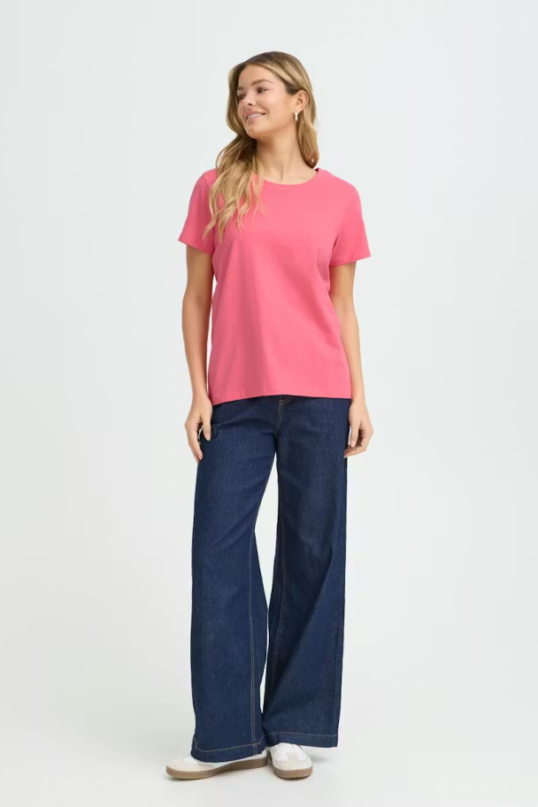 FRZashoulder tee, rosa - Image 2