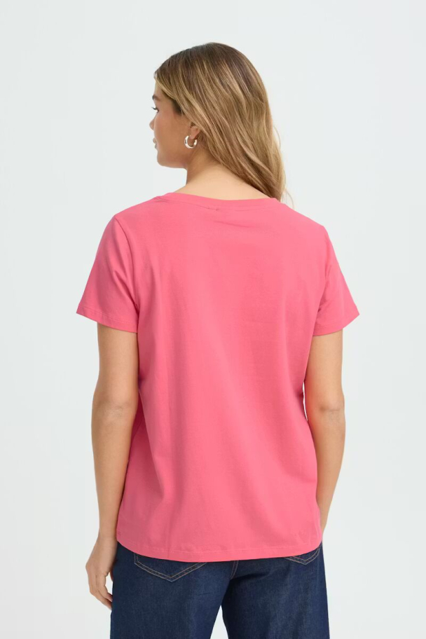 FRZashoulder tee, rosa - Image 4