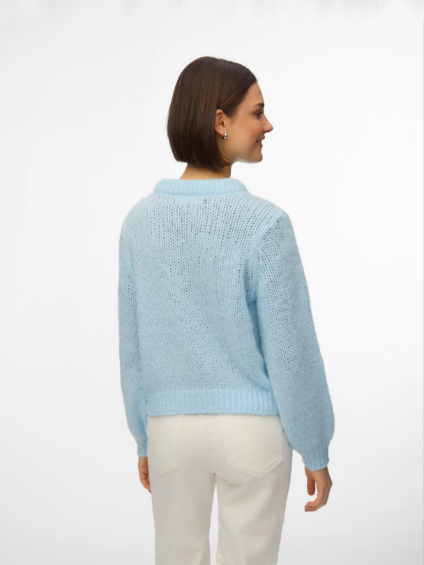 VMWILO LS O-NECK CARDIGAN EXP - Image 2