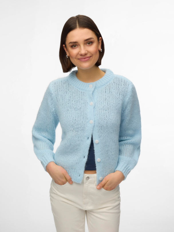 VMWILO LS O-NECK CARDIGAN EXP - Image 5