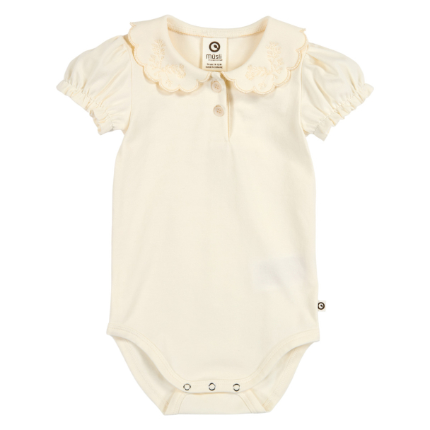 Cozy Me Collar Puff SS Body - Tofu - Image 1