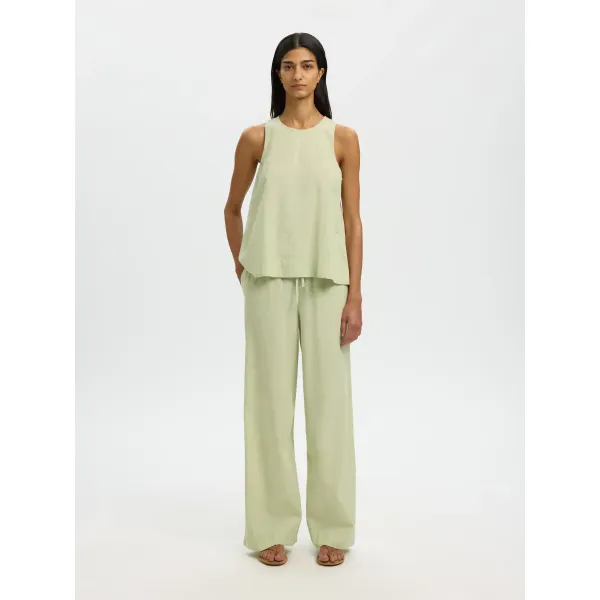 Luisa Linen Blend Top Lint