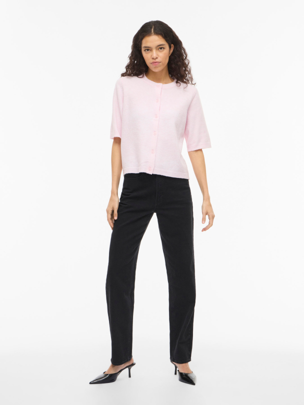 VILIGA 2/4 O-NECK KNIT CARDIGAN - NOOS - Image 4