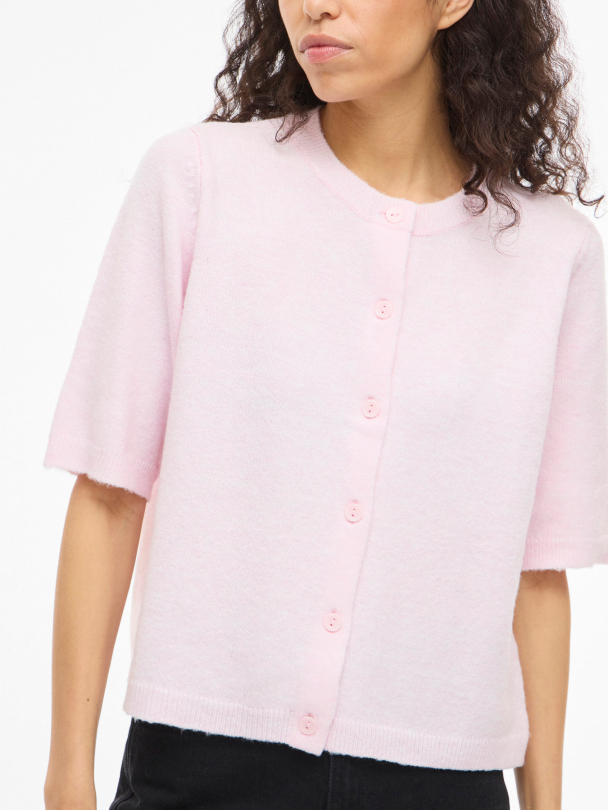 VILIGA 2/4 O-NECK KNIT CARDIGAN - NOOS - Image 5